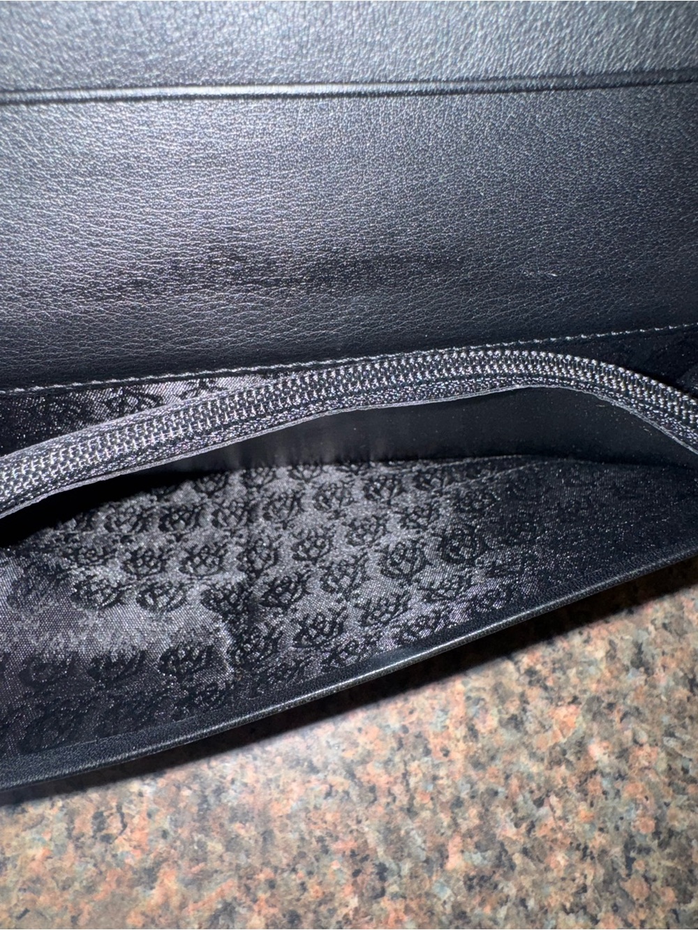 Dunhill London Chassis Carbon Fiber Print Leather Wallet ✅AUTHENTIC✅ retail $350 - Picture 6 of 6